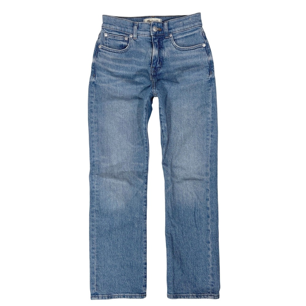 Madewell 90s Straight Jeans 24 P Mid Rise Minimalist Classic Retro Preppy 0 1